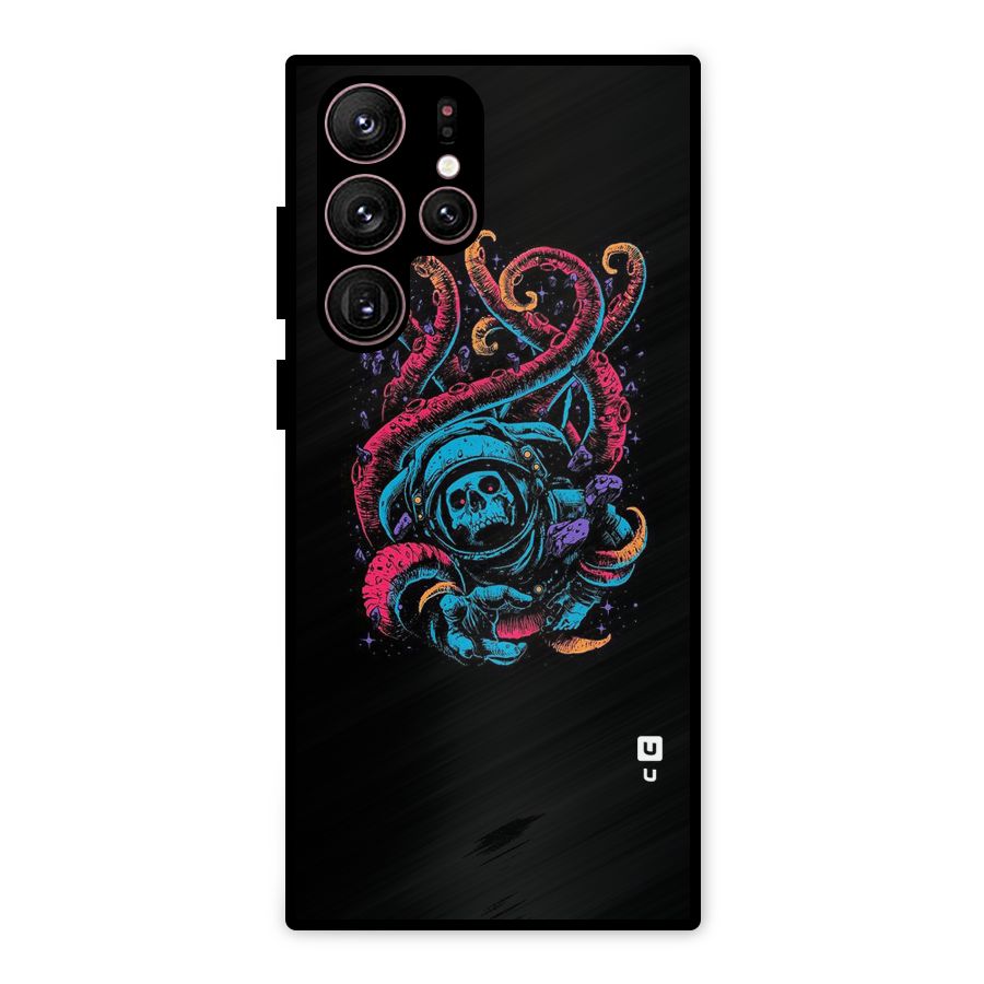 Ghost Tails Metal Back Case for Galaxy S22 Ultra 5G