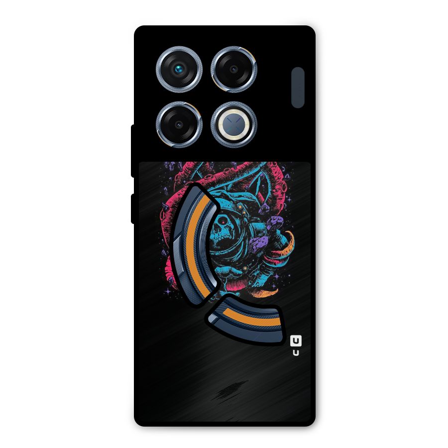 Ghost Tails Metal Back Case for Infinix GT 20 Pro