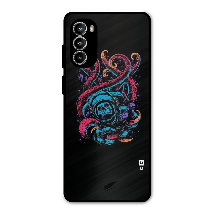 Ghost Tails Metal Back Case for Moto G52