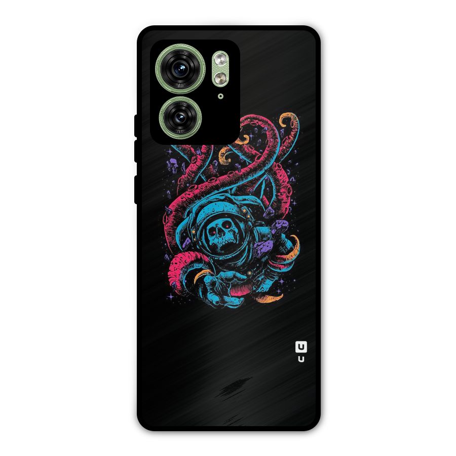 Ghost Tails Metal Back Case for Motorola Edge 40 5G