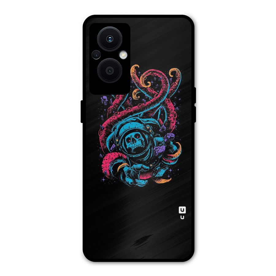 Ghost Tails Metal Back Case for Oppo F21 Pro 5G