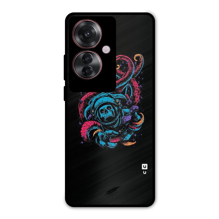 Ghost Tails Metal Back Case for Oppo F25 Pro