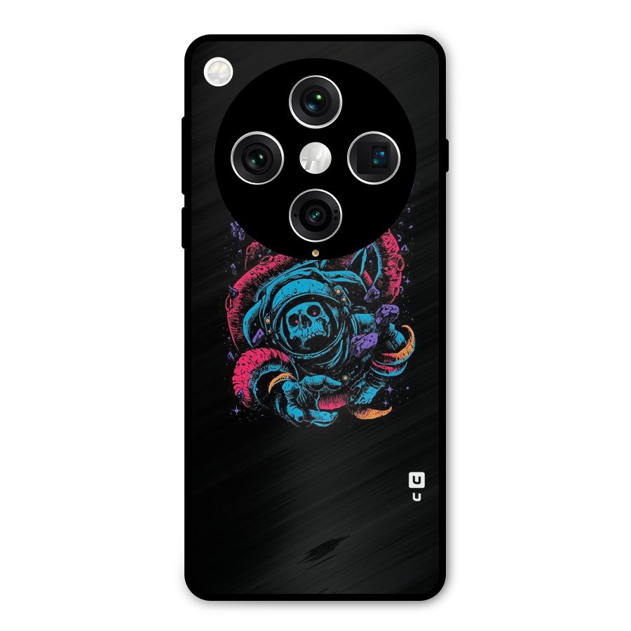 Ghost Tails Metal Back Case for Oppo Find X8 Pro