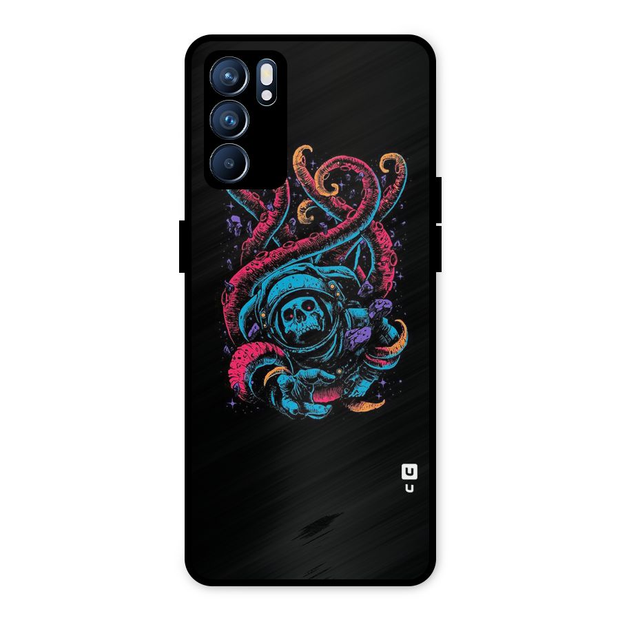 Ghost Tails Metal Back Case for Oppo Reno6 5G