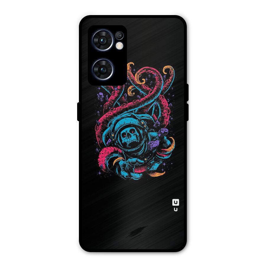 Ghost Tails Metal Back Case for Oppo Reno7 5G