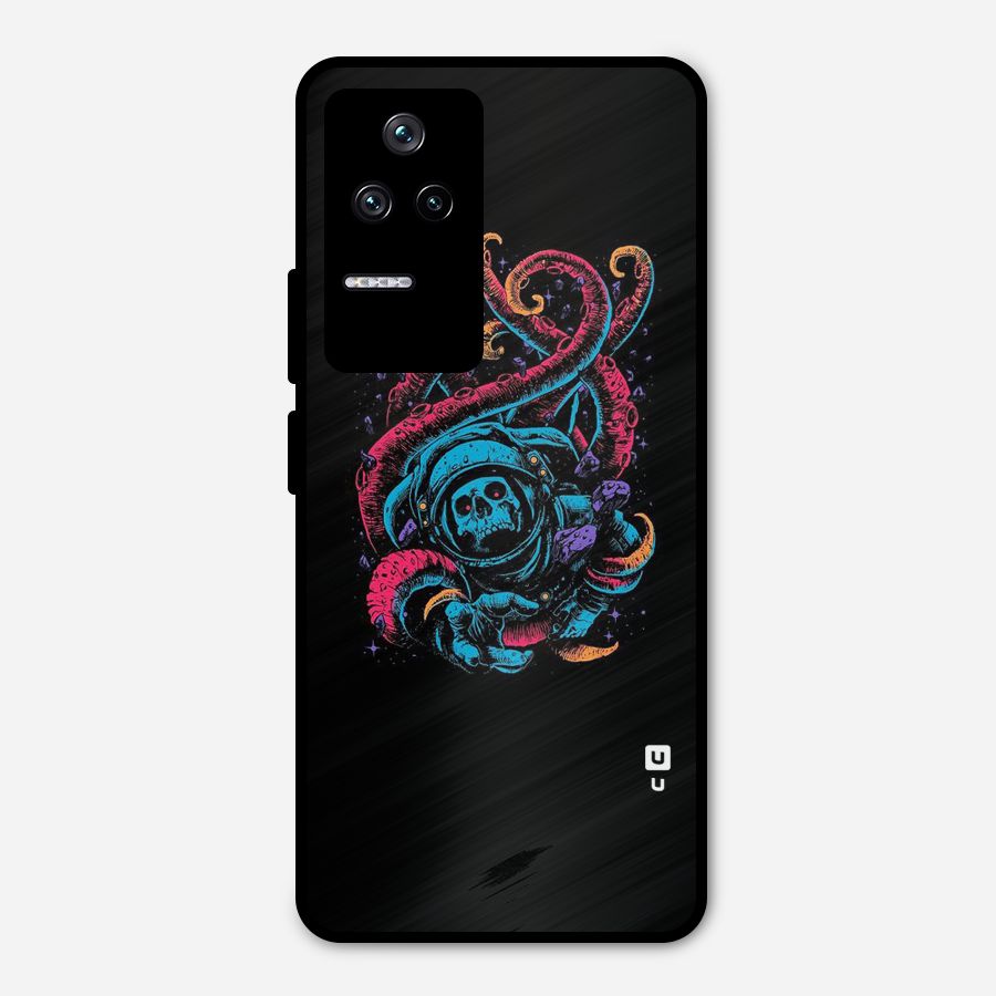 Ghost Tails Metal Back Case for Poco F4 5G