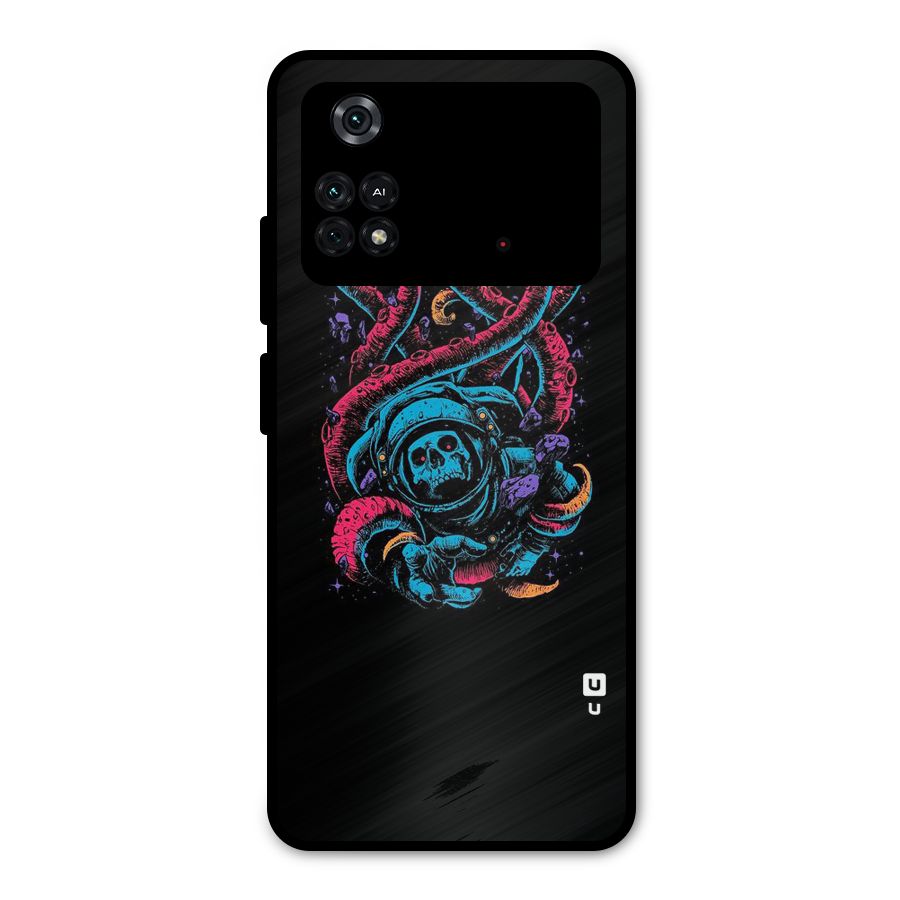 Ghost Tails Metal Back Case for Poco M4 Pro 4G