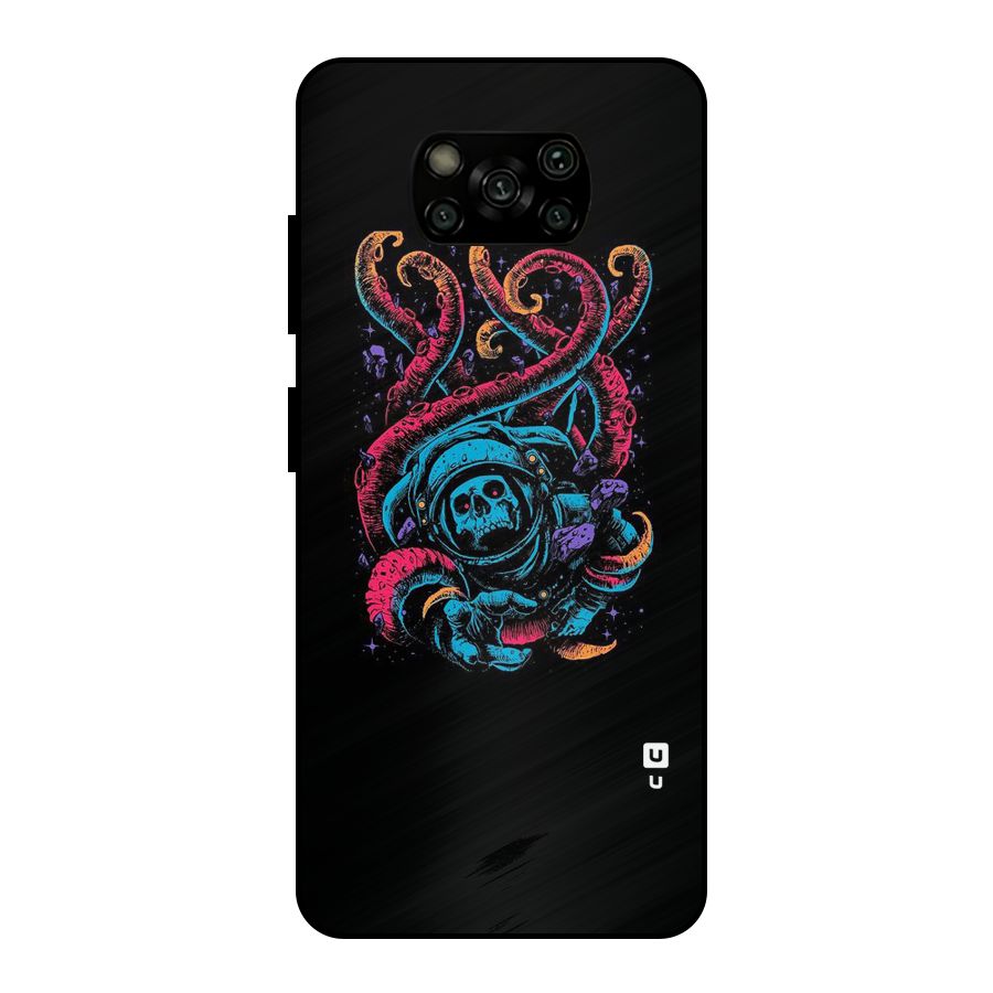 Ghost Tails Metal Back Case for Poco X3