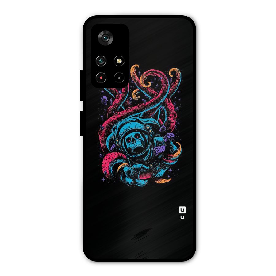 Ghost Tails Metal Back Case for Redmi Note 11T 5G