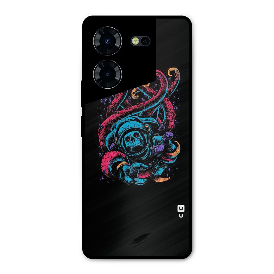 Ghost Tails Metal Back Case for Tecno Pova 5 Pro 5G