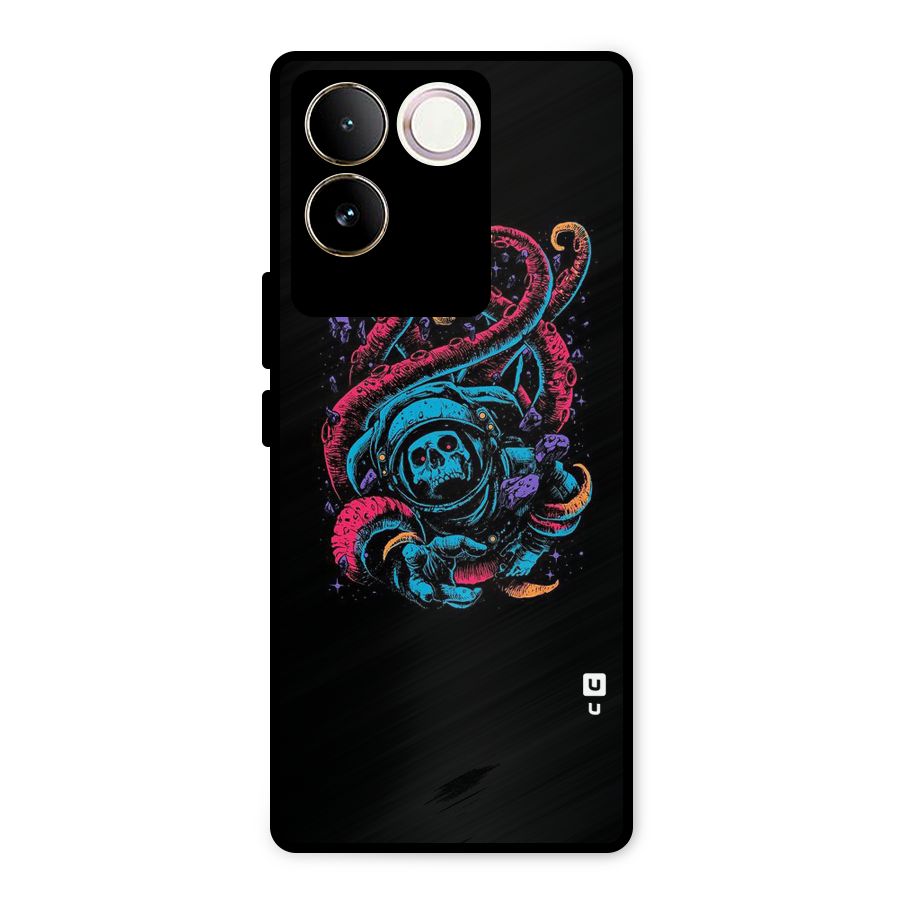 Ghost Tails Metal Back Case for Vivo T2 Pro