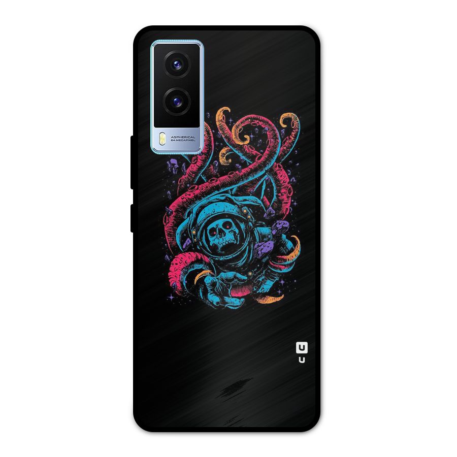 Ghost Tails Metal Back Case for Vivo V21e 5G