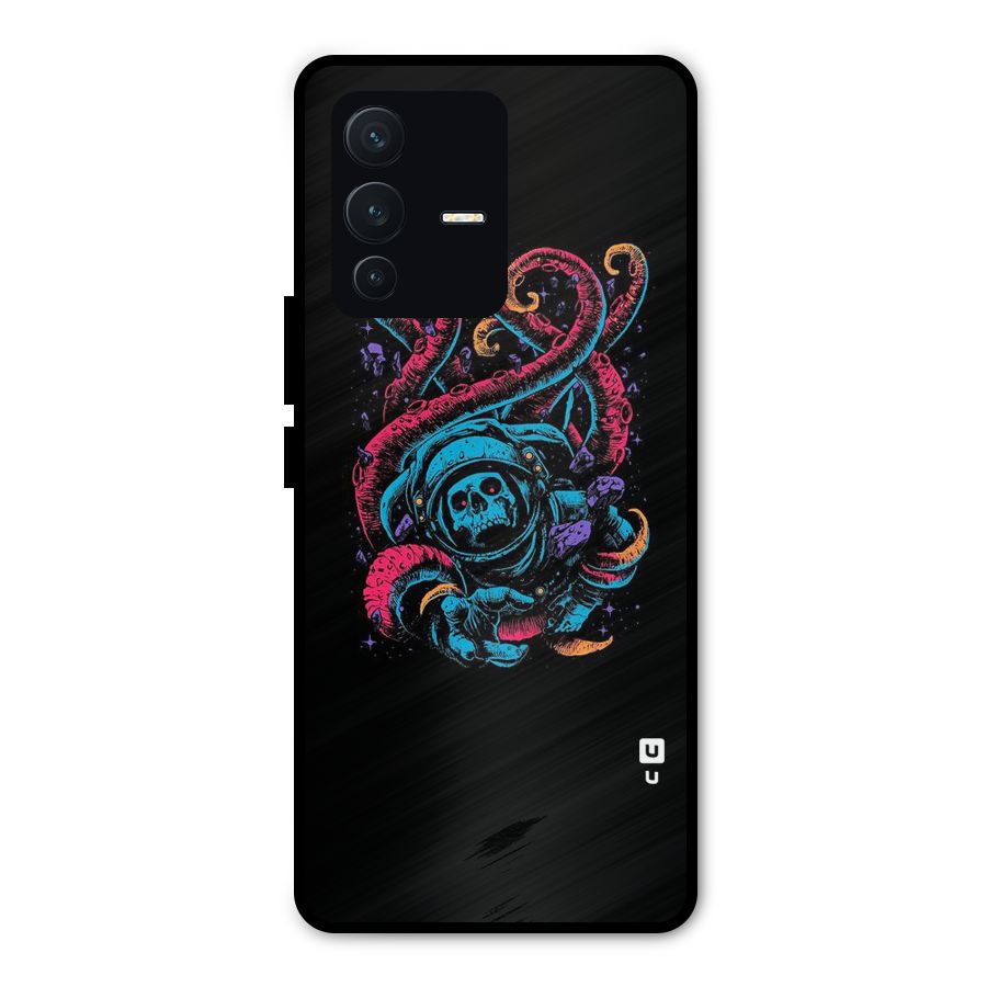 Ghost Tails Metal Back Case for Vivo V23 Pro