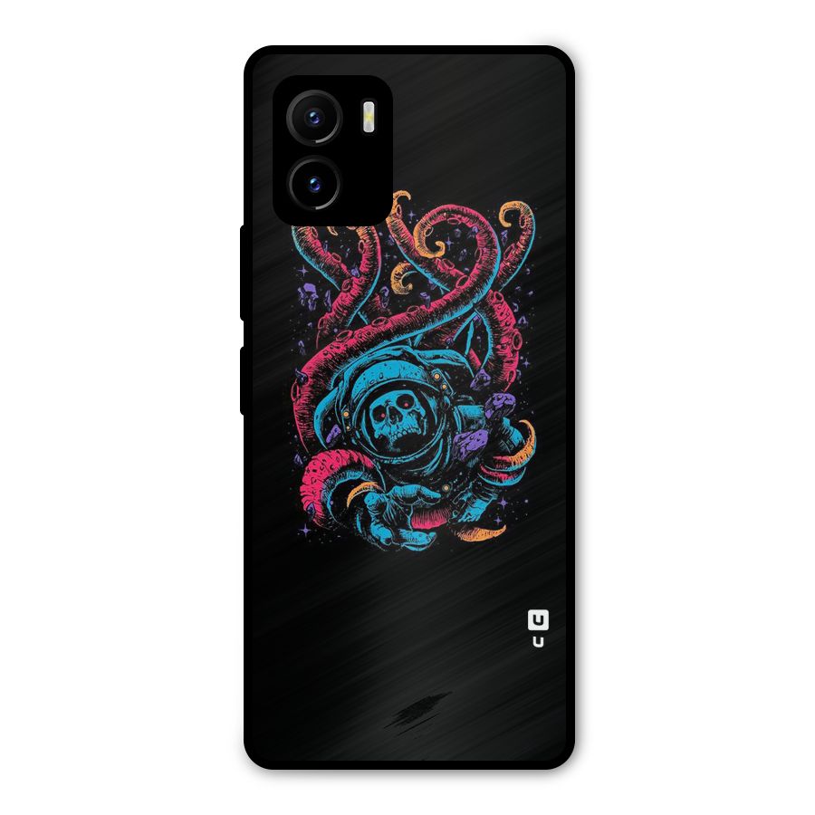 Ghost Tails Metal Back Case for Vivo Y15s
