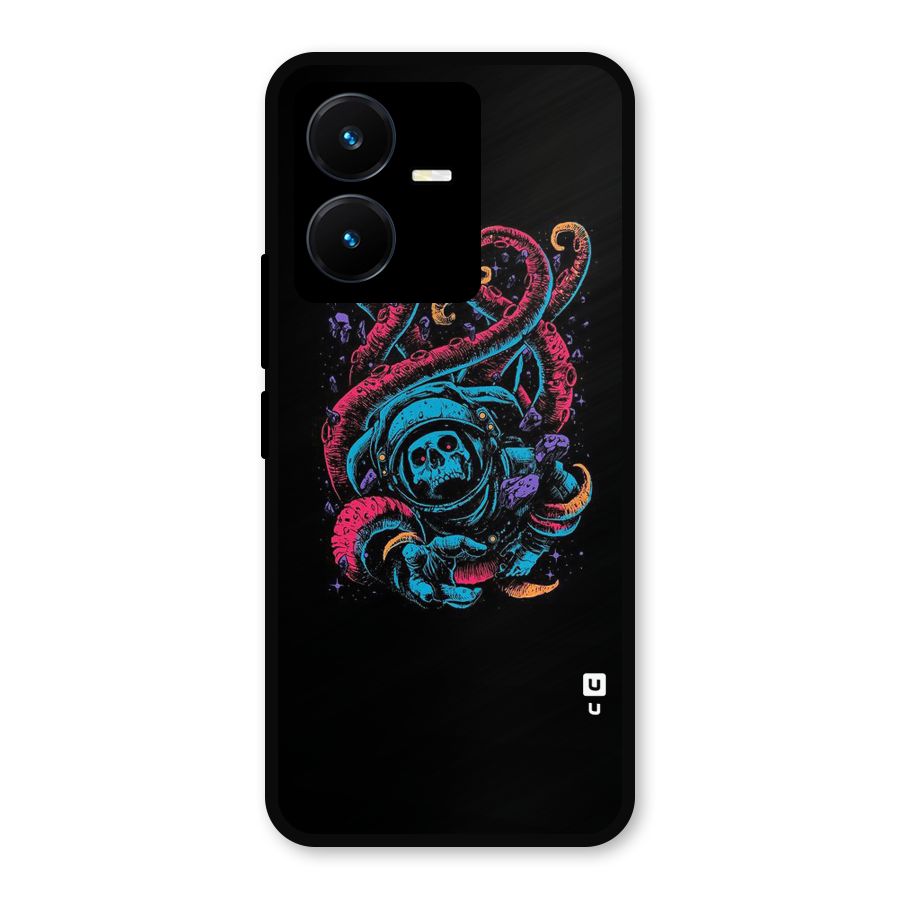 Ghost Tails Metal Back Case for Vivo Y22s