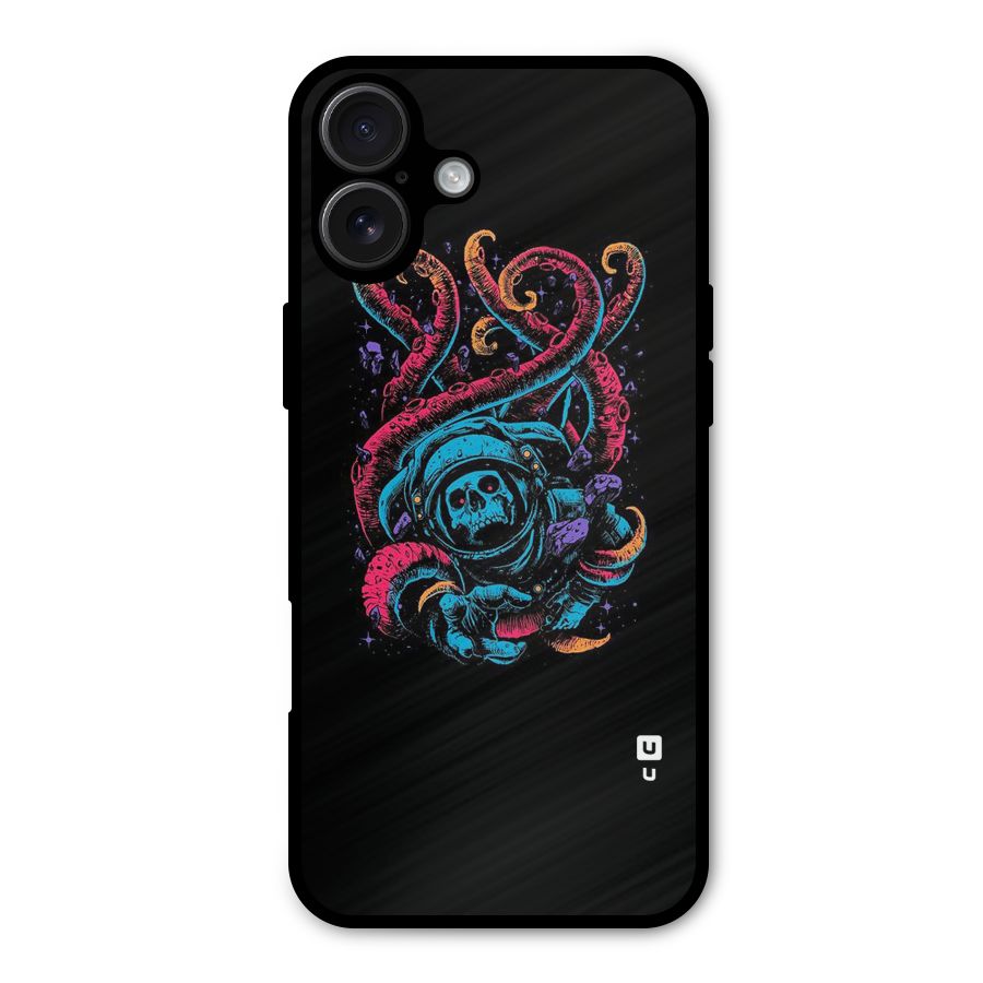 Ghost Tails Metal Back Case for iPhone 16 Plus