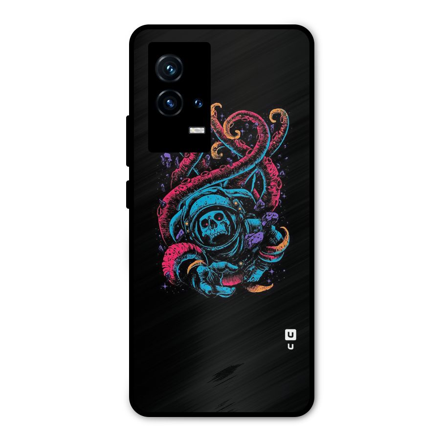 Ghost Tails Metal Back Case for iQOO 9 5G