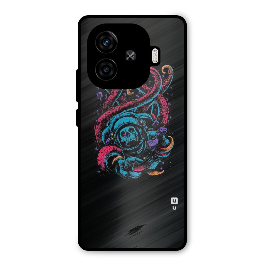 Ghost Tails Metal Back Case for iQOO Z9 Turbo