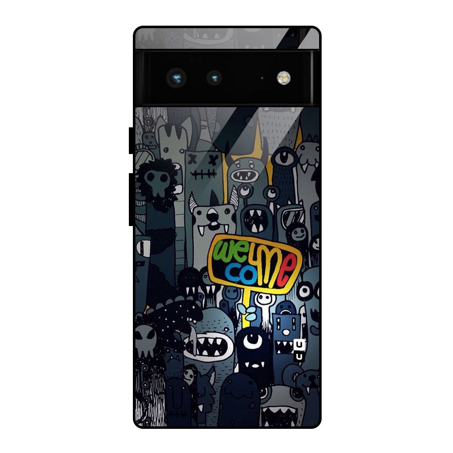 Ghost Welcome Glass Back Case for Google Pixel 6