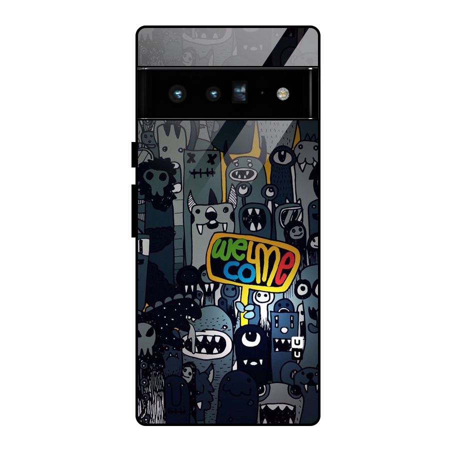 Ghost Welcome Glass Back Case for Google Pixel 6 Pro