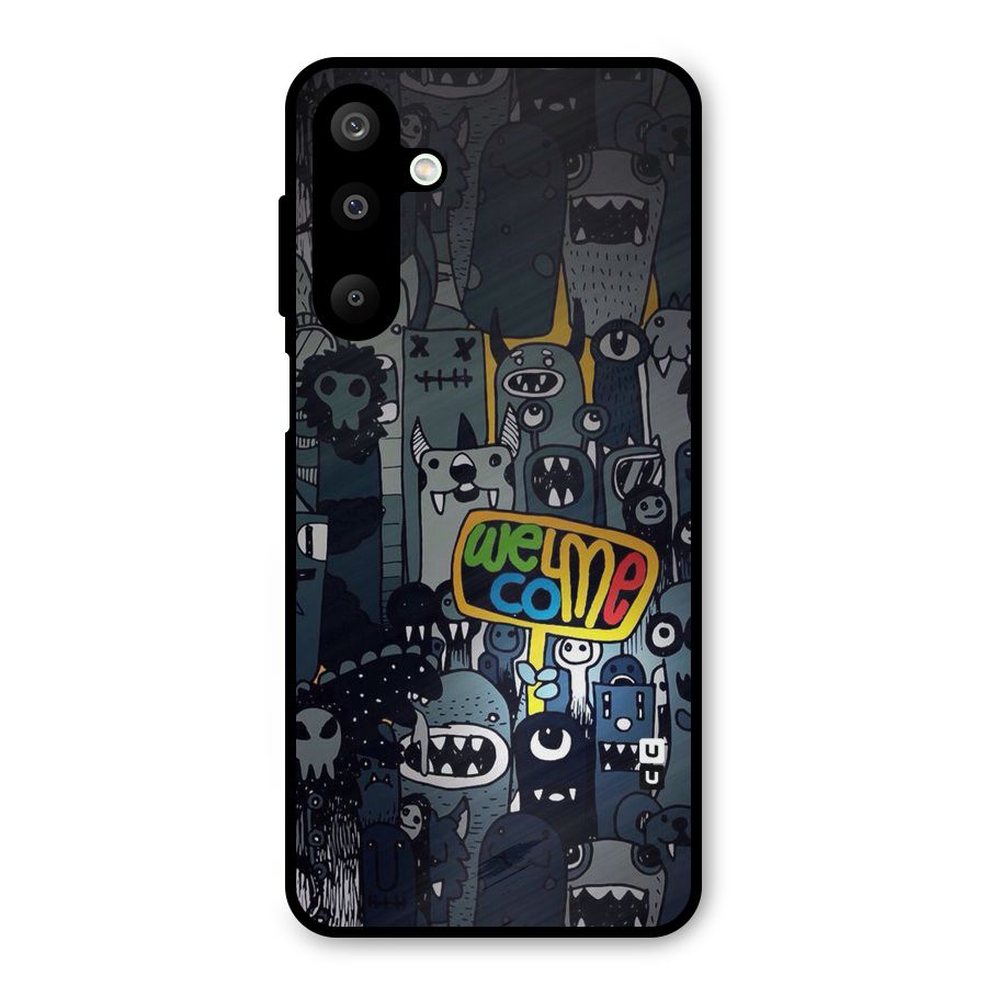 Ghost Welcome Metal Back Case for Galaxy M16