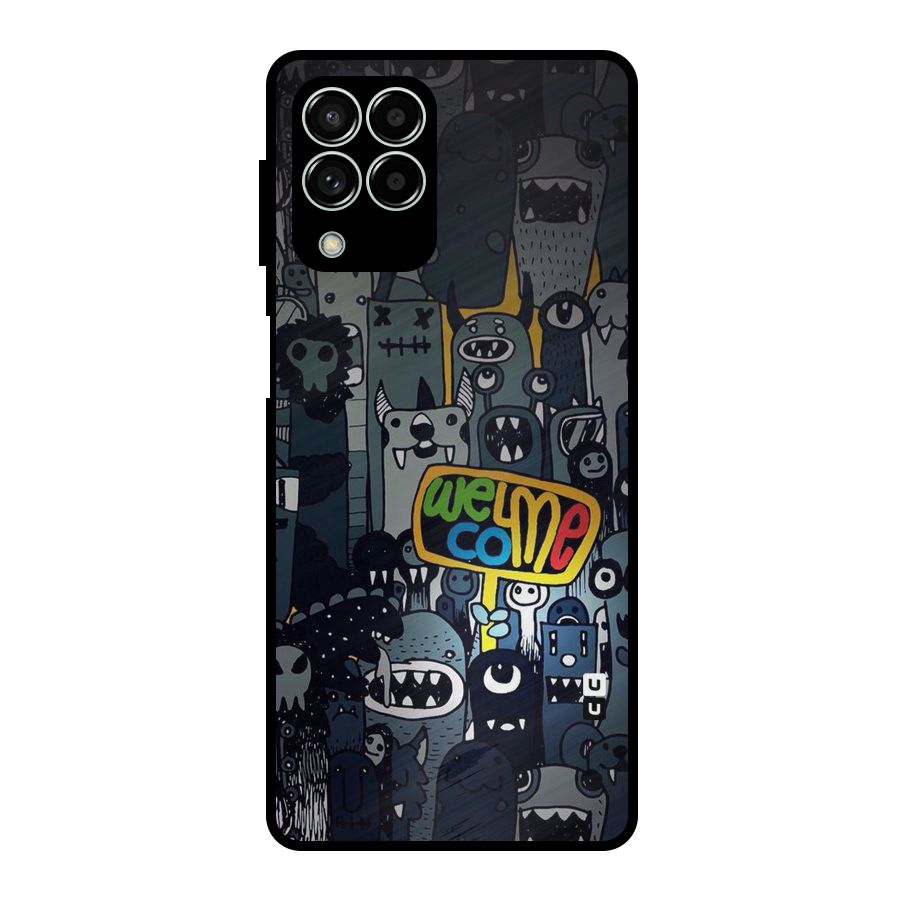 Ghost Welcome Metal Back Case for Galaxy M33