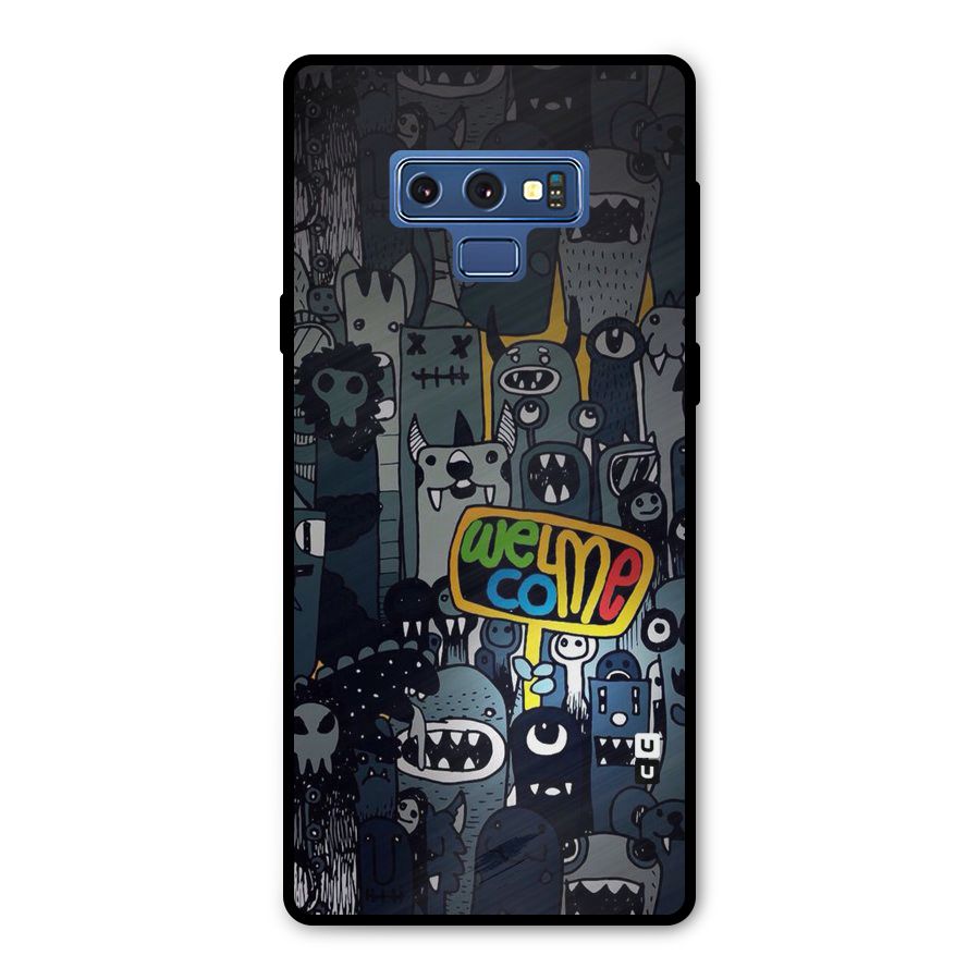 Ghost Welcome Metal Back Case for Galaxy Note 9
