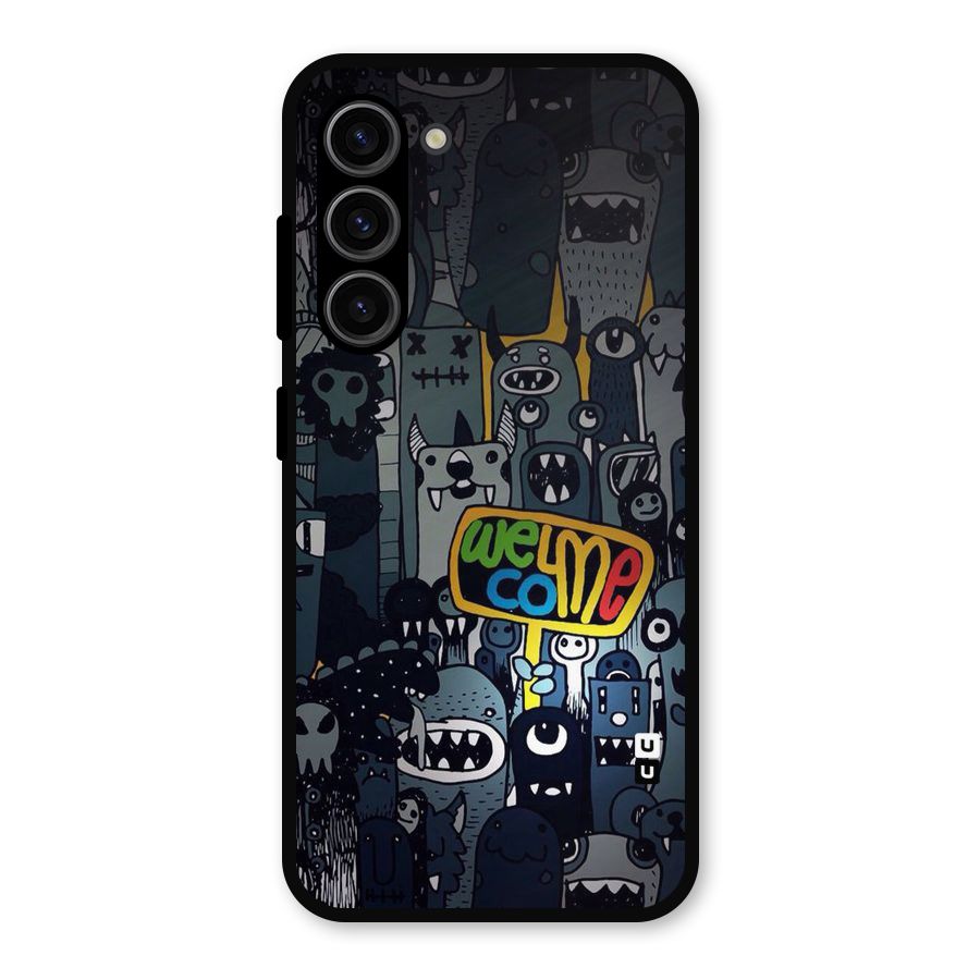 Ghost Welcome Metal Back Case for Galaxy S23