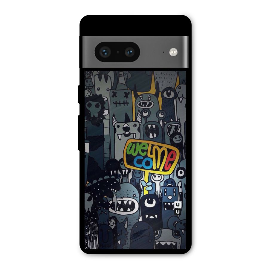 Ghost Welcome Metal Back Case for Google Pixel 7