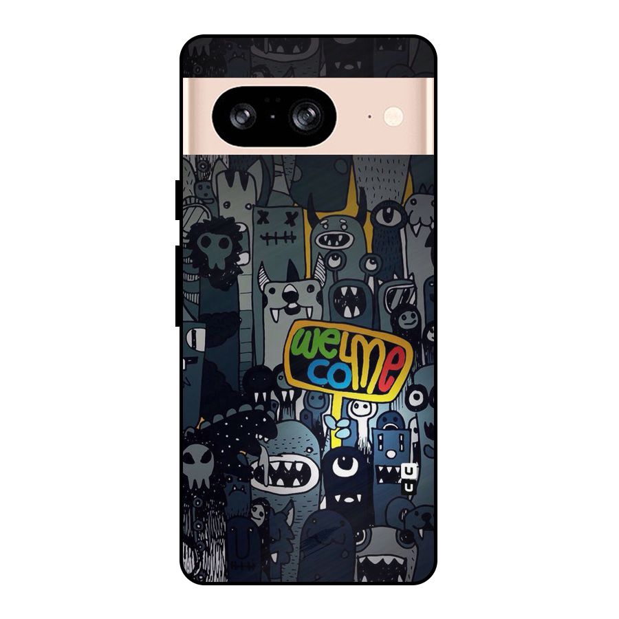 Ghost Welcome Metal Back Case for Google Pixel 8