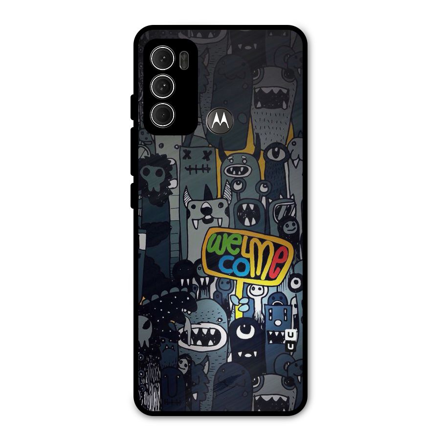 Ghost Welcome Metal Back Case for Moto G60