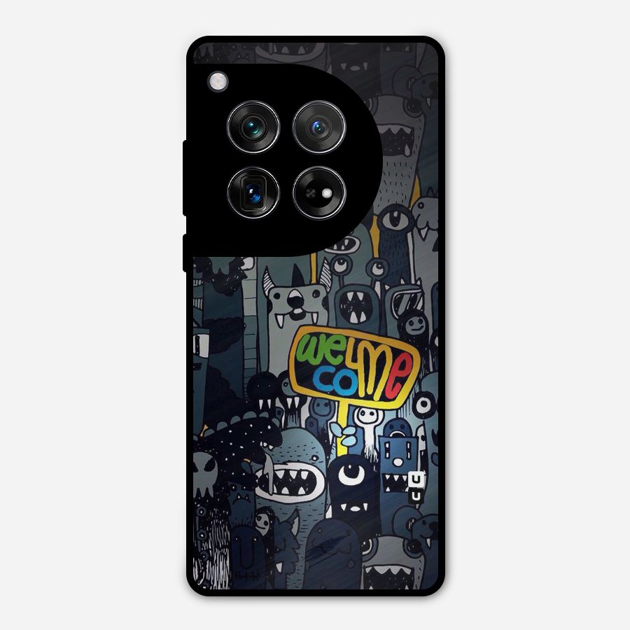 Ghost Welcome Metal Back Case for OnePlus 12