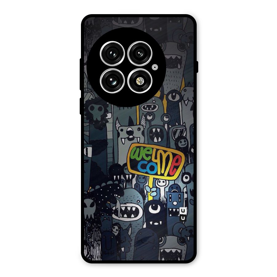 Ghost Welcome Metal Back Case for OnePlus 13