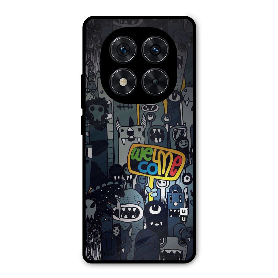 Ghost Welcome Metal Back Case for Poco X7