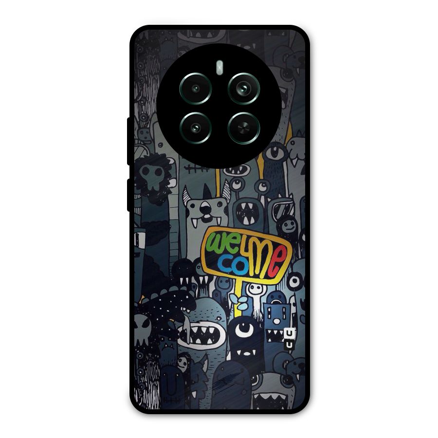 Ghost Welcome Metal Back Case for Realme Narzo 70 Pro