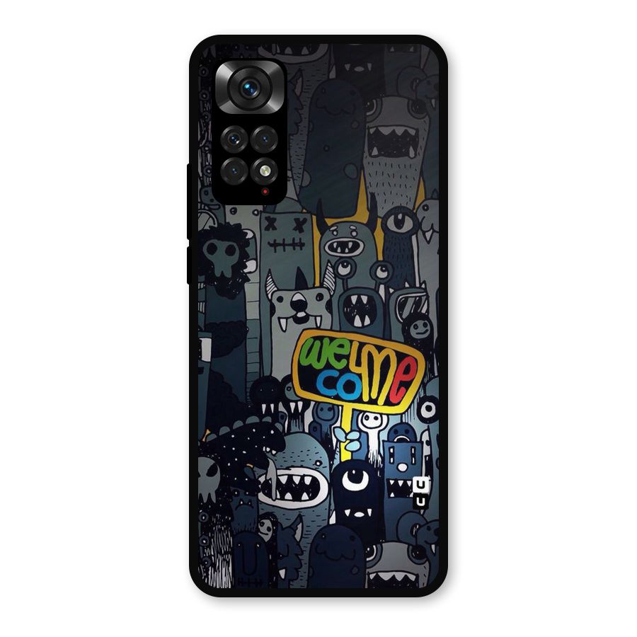 Ghost Welcome Metal Back Case for Redmi Note 11s