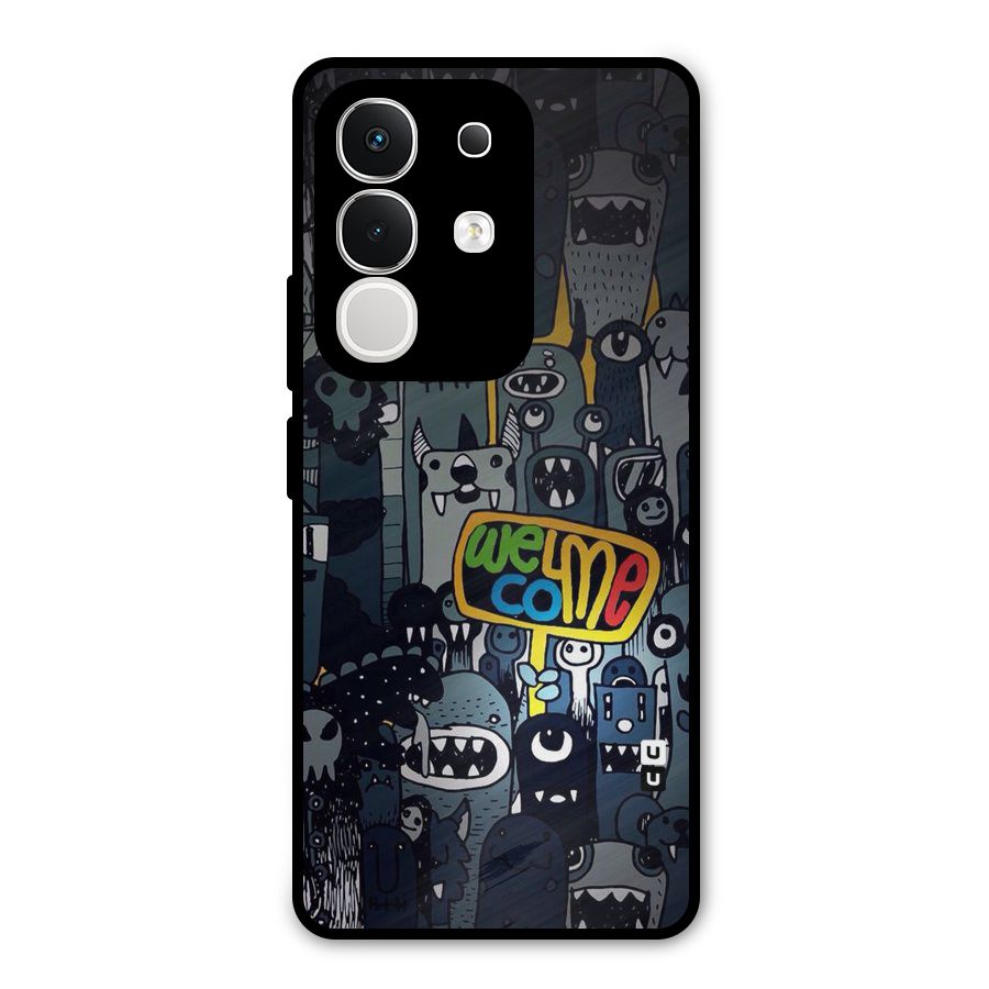 Ghost Welcome Metal Back Case for Vivo T4x