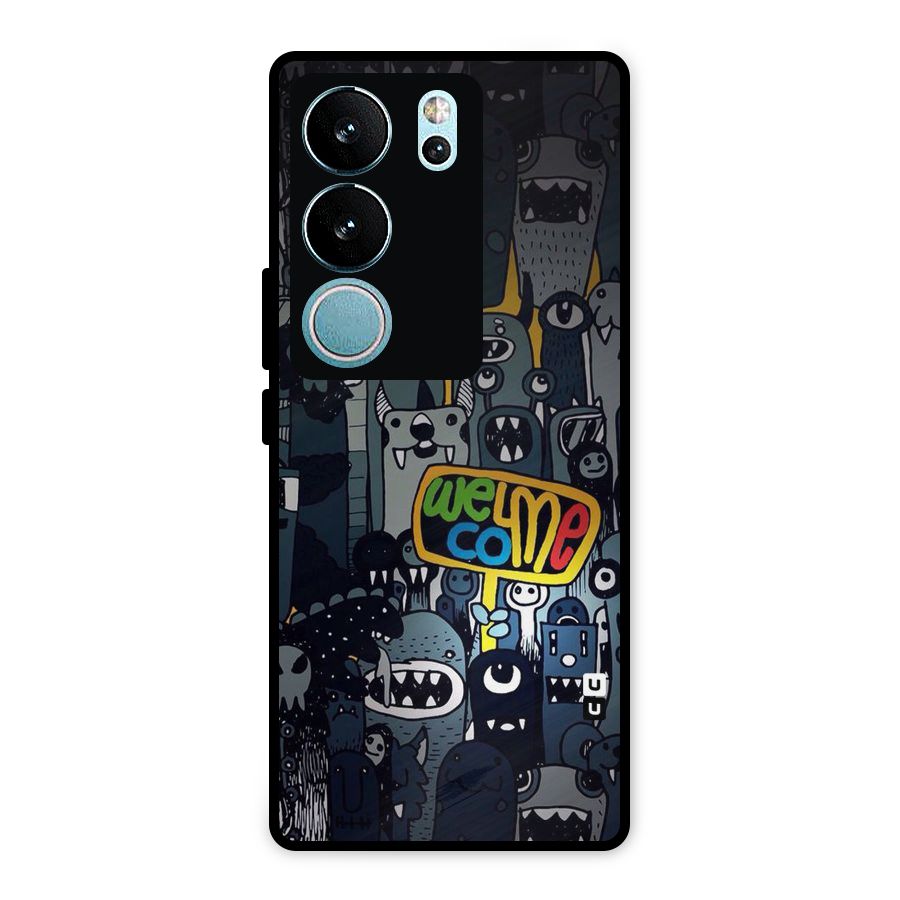 Ghost Welcome Metal Back Case for Vivo V29