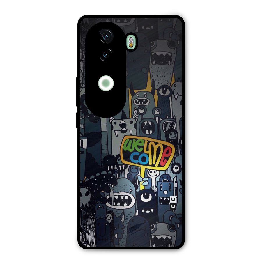 Ghost Welcome Metal Back Case for Vivo V40e