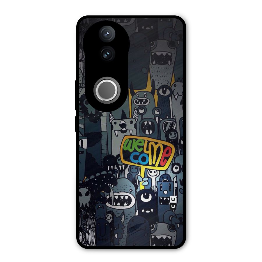 Ghost Welcome Metal Back Case for Vivo V50e