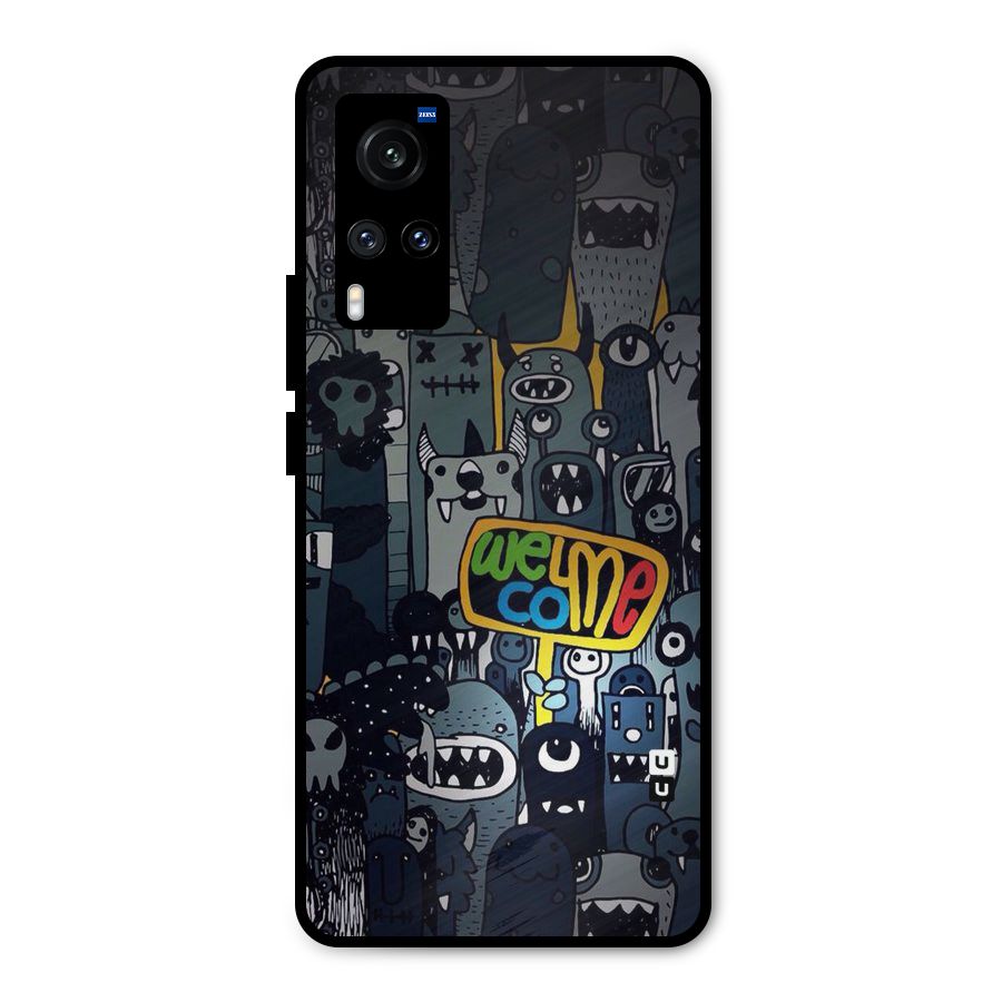 Ghost Welcome Metal Back Case for Vivo X60
