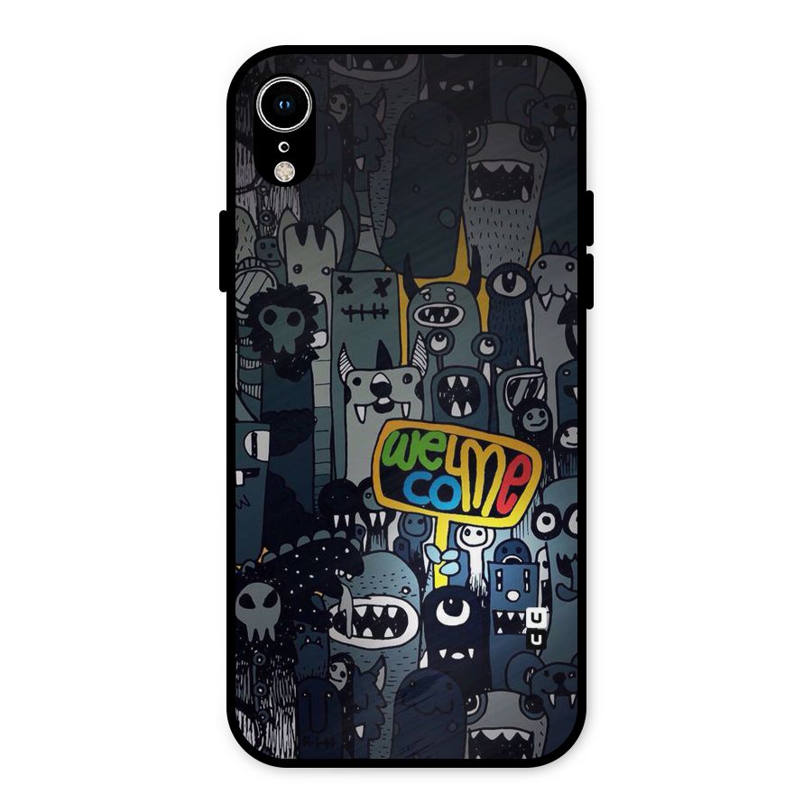 Ghost Welcome Metal Back Case for iPhone XR