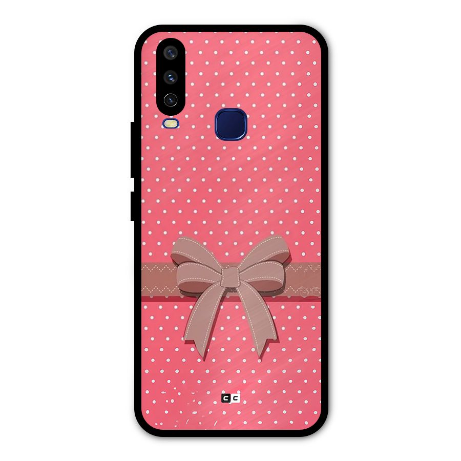 Gift Ribbon Metal Back Case for Vivo V17