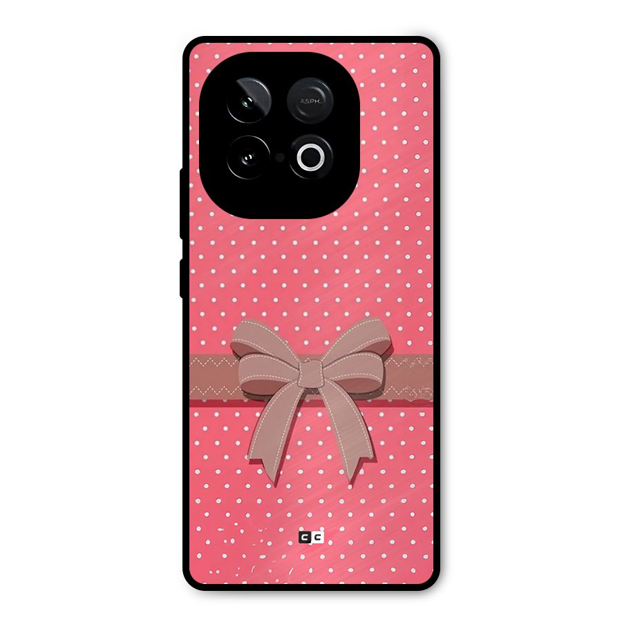 Gift Ribbon Metal Back Case for iQOO Neo 10