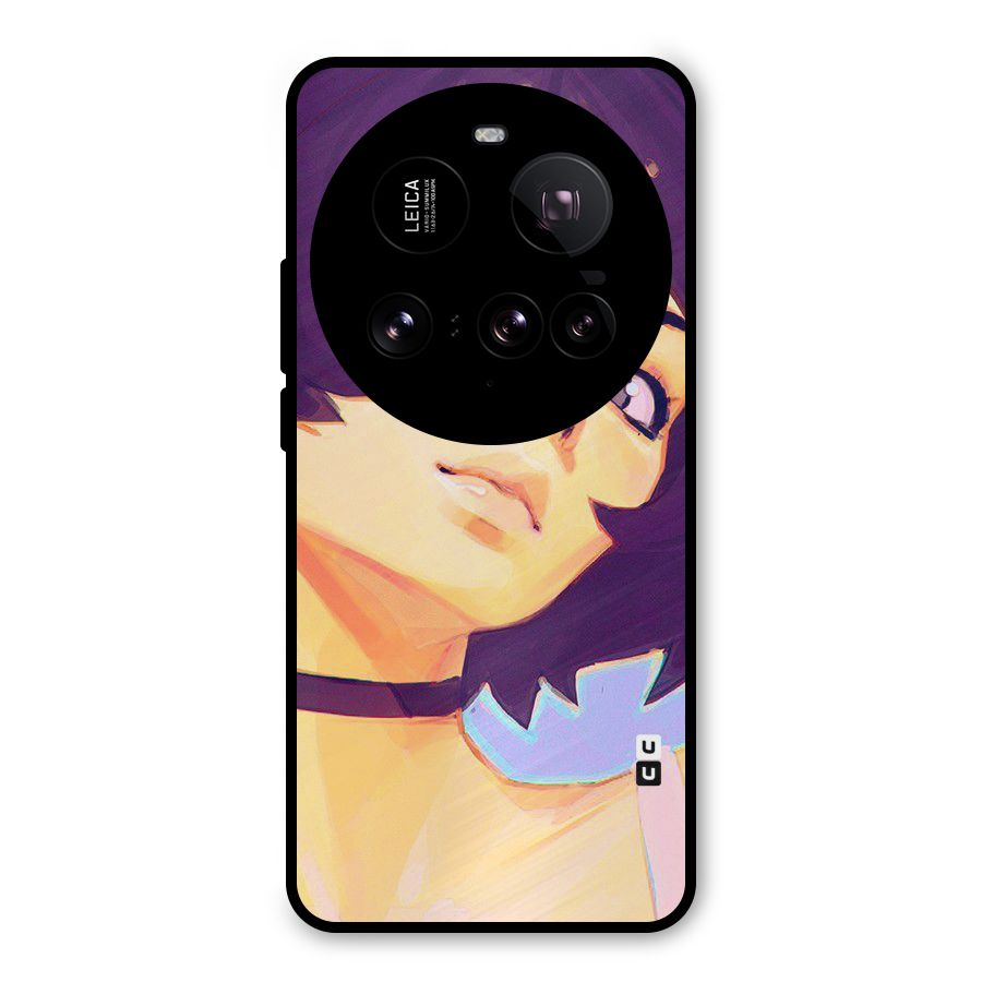 Girl Face Art Metal Back Case for Xiaomi 15 Ultra