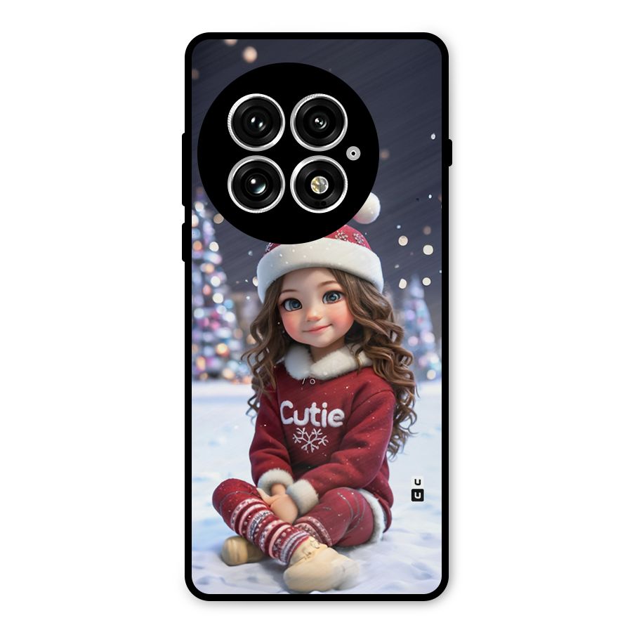 Girl In Snow Metal Back Case for OnePlus 13
