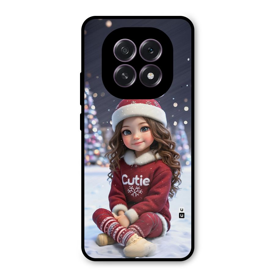 Girl In Snow Metal Back Case for Oppo F29