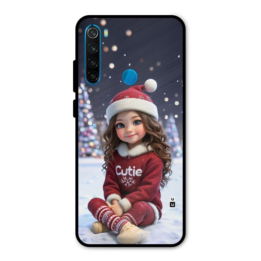 Girl In Snow Metal Back Case for Redmi Note 8