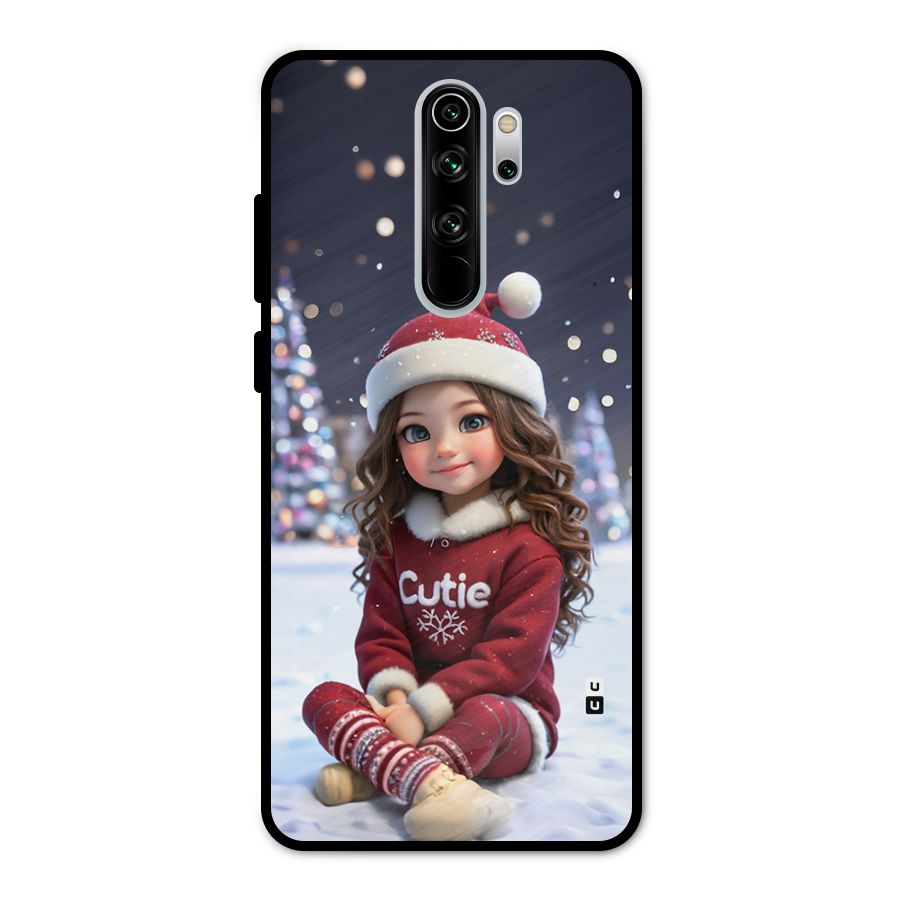 Girl In Snow Metal Back Case for Redmi Note 8 Pro