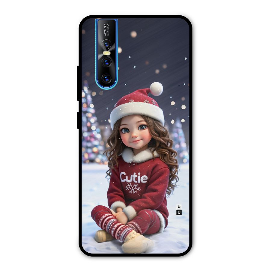 Girl In Snow Metal Back Case for Vivo V15 Pro